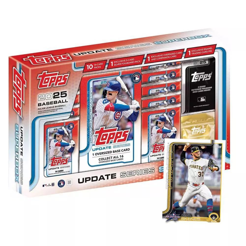 2025 Topps MLB Update Series Baseball Trading Card Superbox