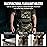 OneTigris Flashlight Holster Molle Flashlight Holder for Belt Tactical Pouch for Torch Linear Hand Tool with Open-top MOLLE Strap for Vertical & Horizontal Carrying