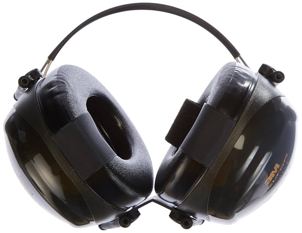 PELTOR 実物　イヤーマフ　パワープラス Amazon | PELTOR 3M 防音用イヤーマフ ネックバンド緑 H520B-408