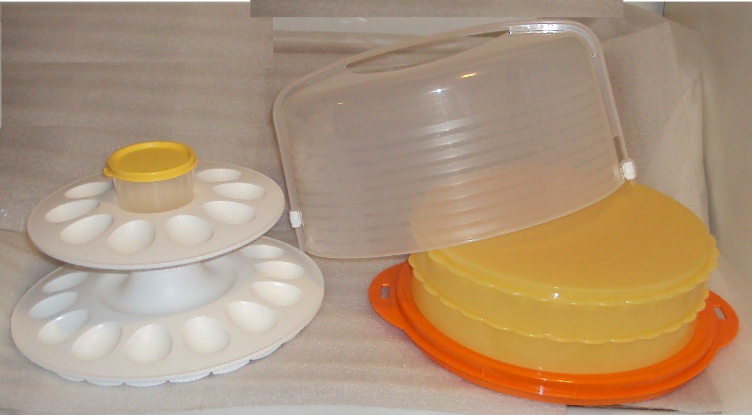 Tupperware Cake, Pie, Deviled Egg Taker All in One
