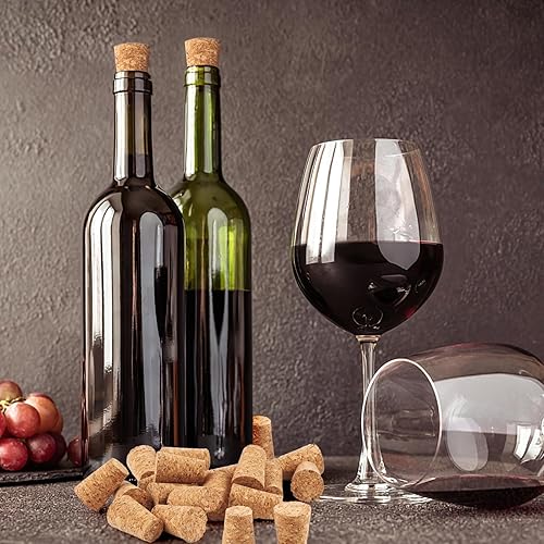 Miniatura 11 de Paquete de 20 tapones cónicos de madera suave, tapones a prueba de fugas para botellas de vino, cerveza y licor, manualidades de 0.940.671.38 20PZAS