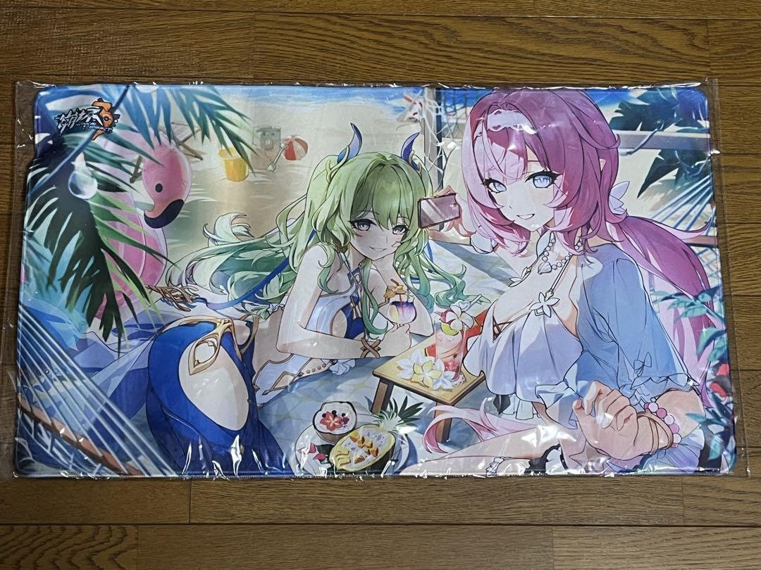 デスクマット（非売品）　おまけ付き　崩壊3rd メビウス　エリシア　リタ デスクマット（非売品） おまけ付き 崩壊3rd メビウス エリシア リタ