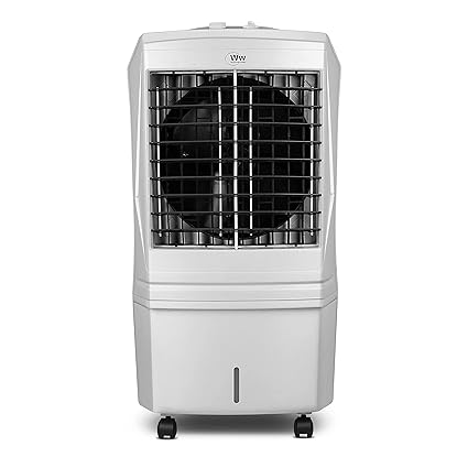 WohnWunder 60 Ltr Desert Air Cooler White Color - Air Throw upto 25 Feet