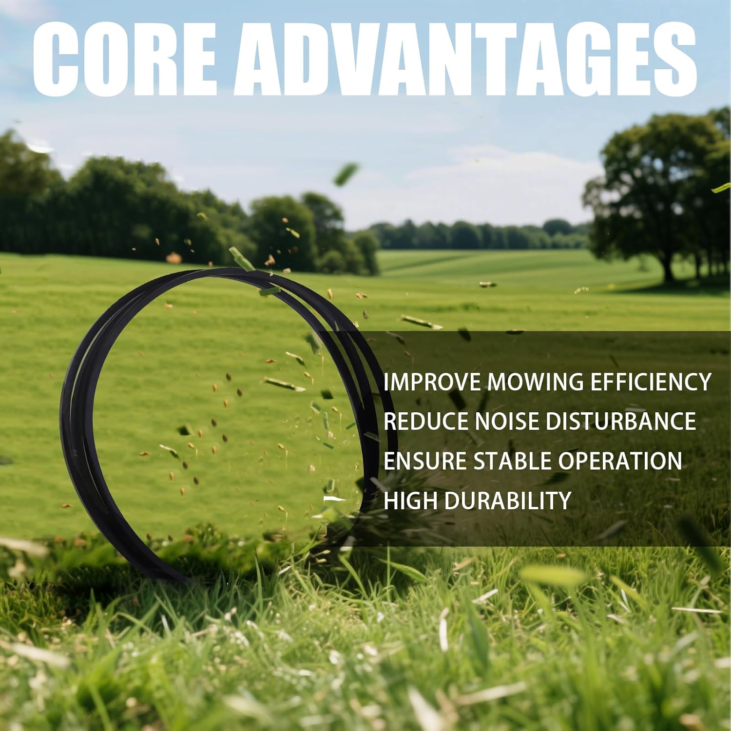 07200921 Drive V-Belt for Compatible with Gravely ZTX 52, ZTX 42, ZT XL 52, Ariens Ikon Onyx 52, Ariens Ikon 52 Zero-Turn Lawn Mower