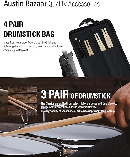 Miniatura 9 de Roland V-Drums TD-07DMK - Juego de batería electrónica con trono de batería, bolsa para baqueta, cable de audio de 0.138 in, 3 pares de baquetas