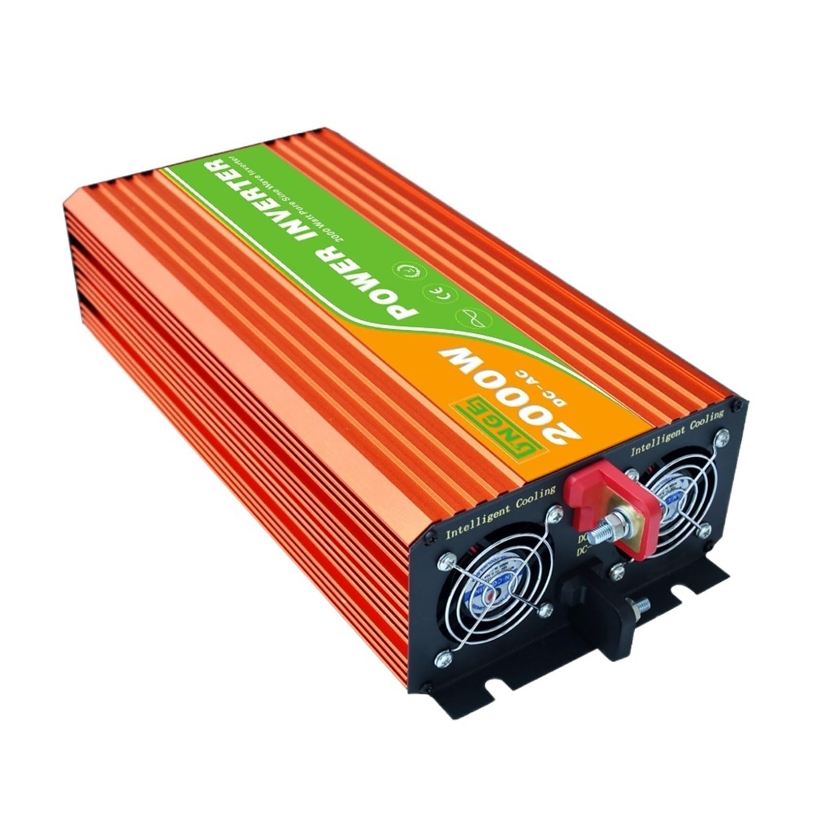 Inversor Fuera de Red de Onda sinusoidal Pura de Uso residencial de Alta frecuencia de 2KW/2000W 12/24/48V a 100/110/120/220/230/240VAC 50/60Hz(12V to 220V 50Hz)