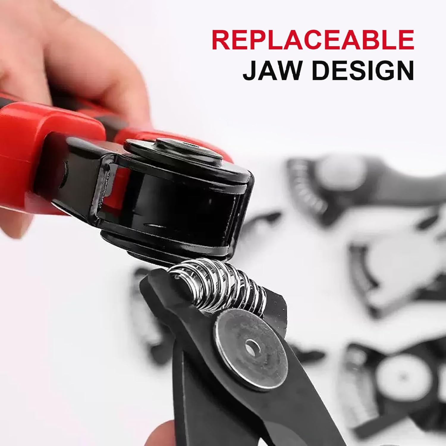 5 in 1 Tool Set, Interchangeable Multifunctional Wire Stripper and Crimping Tool Cable Cutter Electrician Scissors Linesman Pliers, Electrician Pliers with Storage Case, Wire Stripper