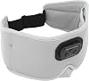 Bluetooth Sleep Eyeshade, 3D Comfortable Ice Silk Eyeshade with Wireless Sound and 20 White Noise Options for Side Sleeper Relaxation (Gray)