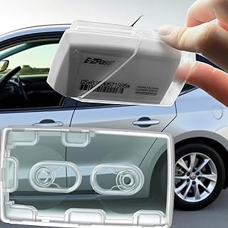 EZ Pass Holder for Car Windshield – Universal Transponder Accessories with Suction for Easy Mounting, Perfect for EZPass