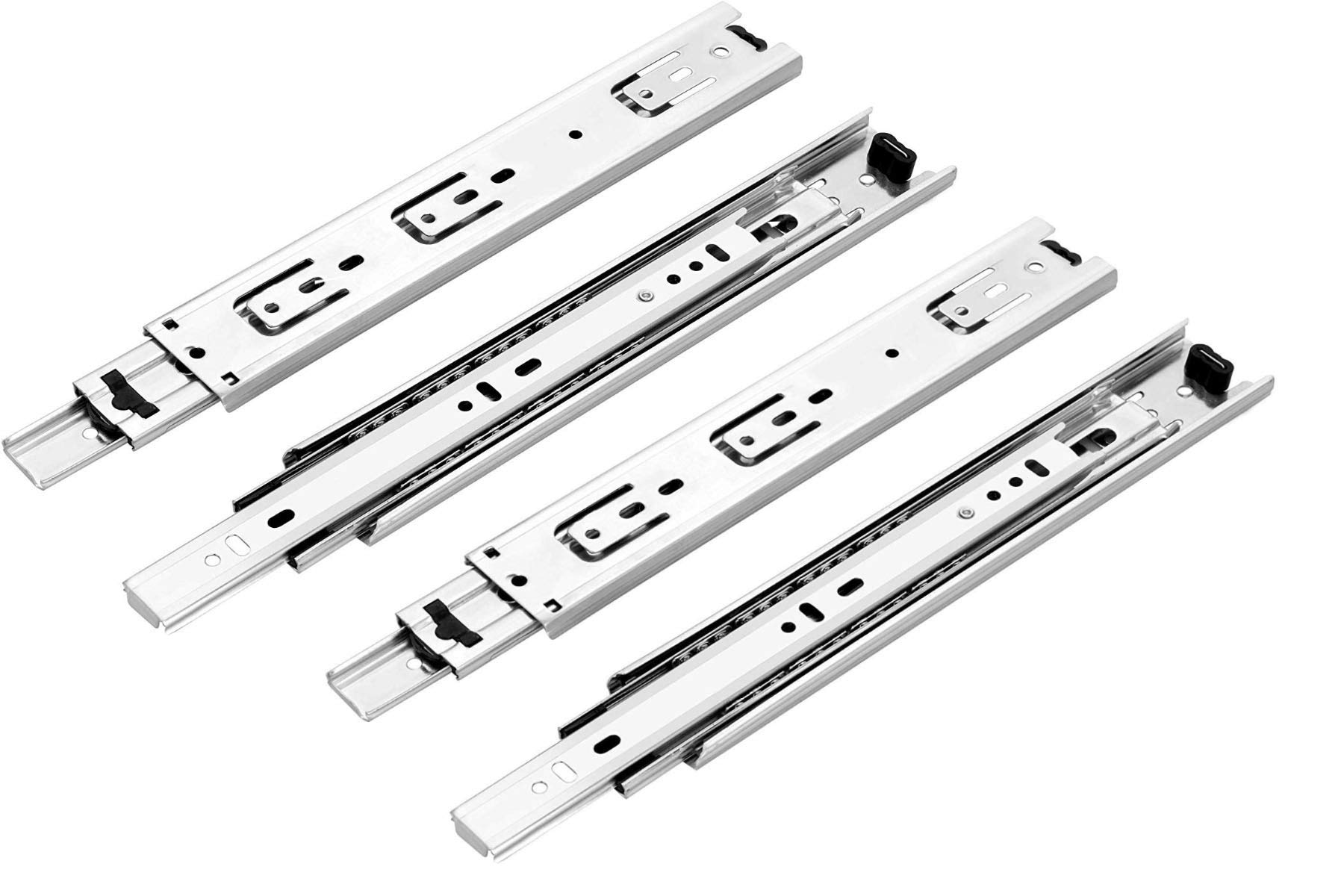 Hydur Stainless Steel New Made in India Telescopic 18 inch (450mm) Channel (Long Life Channel) Color - Silver Pack of (2) (B0CQT1HHLG) Amazon Price History, Amazon Price Tracker
