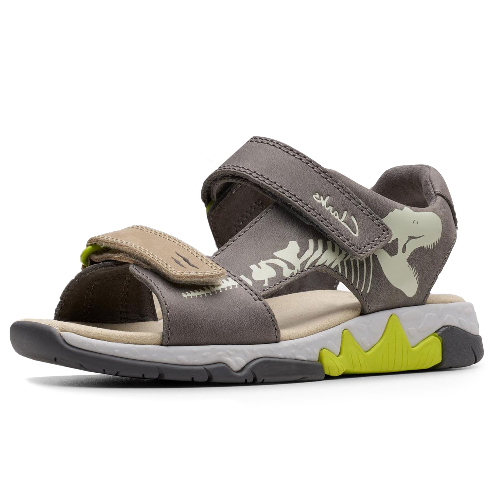 Clarks Spiney Tail K Childrens Grey, 13