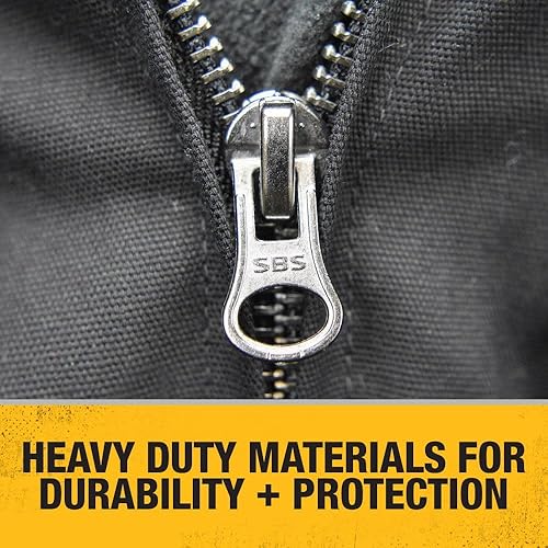 Miniatura 4 de DEWALT DEWALT - Abrigo térmico de trabajo resistente unisex para adultos con batería de 2.0 ah y cargador, color negro, talla M de EE. UU