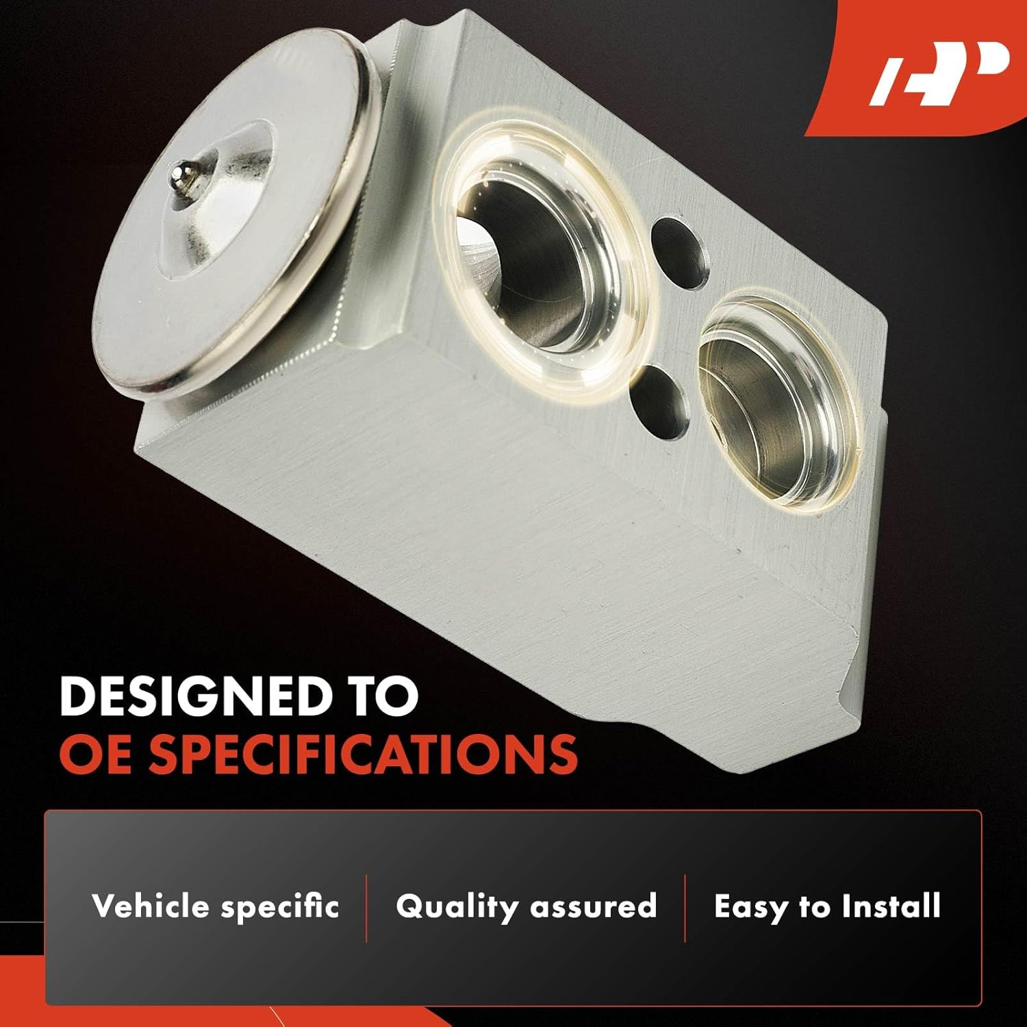A-Premium AC Expansion Valve Compatible with Hyundai Santa Fe Sport 2015 2.4L, Santa Fe/Santa Fe Sport/Santa Fe XL 2013-2014 & Kia Optima 2012-2014 2.0L