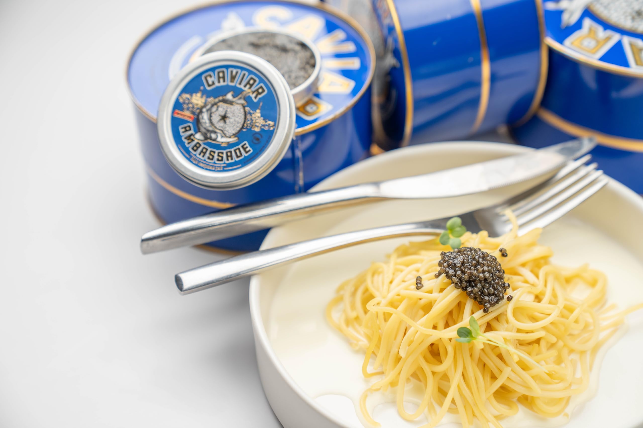 Caviar Baeri Français – Acipenser baerii - 250g - Livraison réfrigérée - CAVIAR AMBASSADE