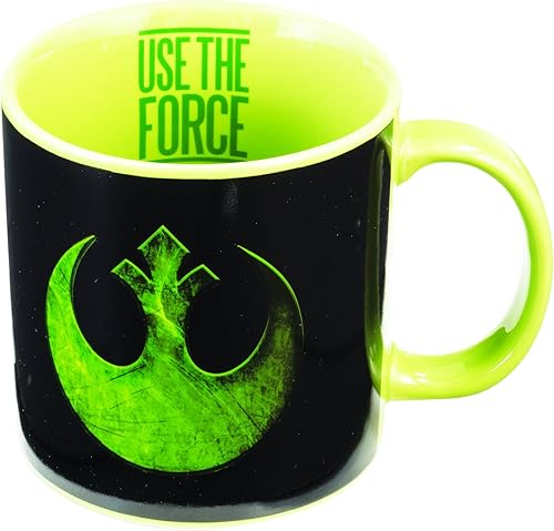 Taza de cerámica reactiva con calor de 20 onzas de Star Wars