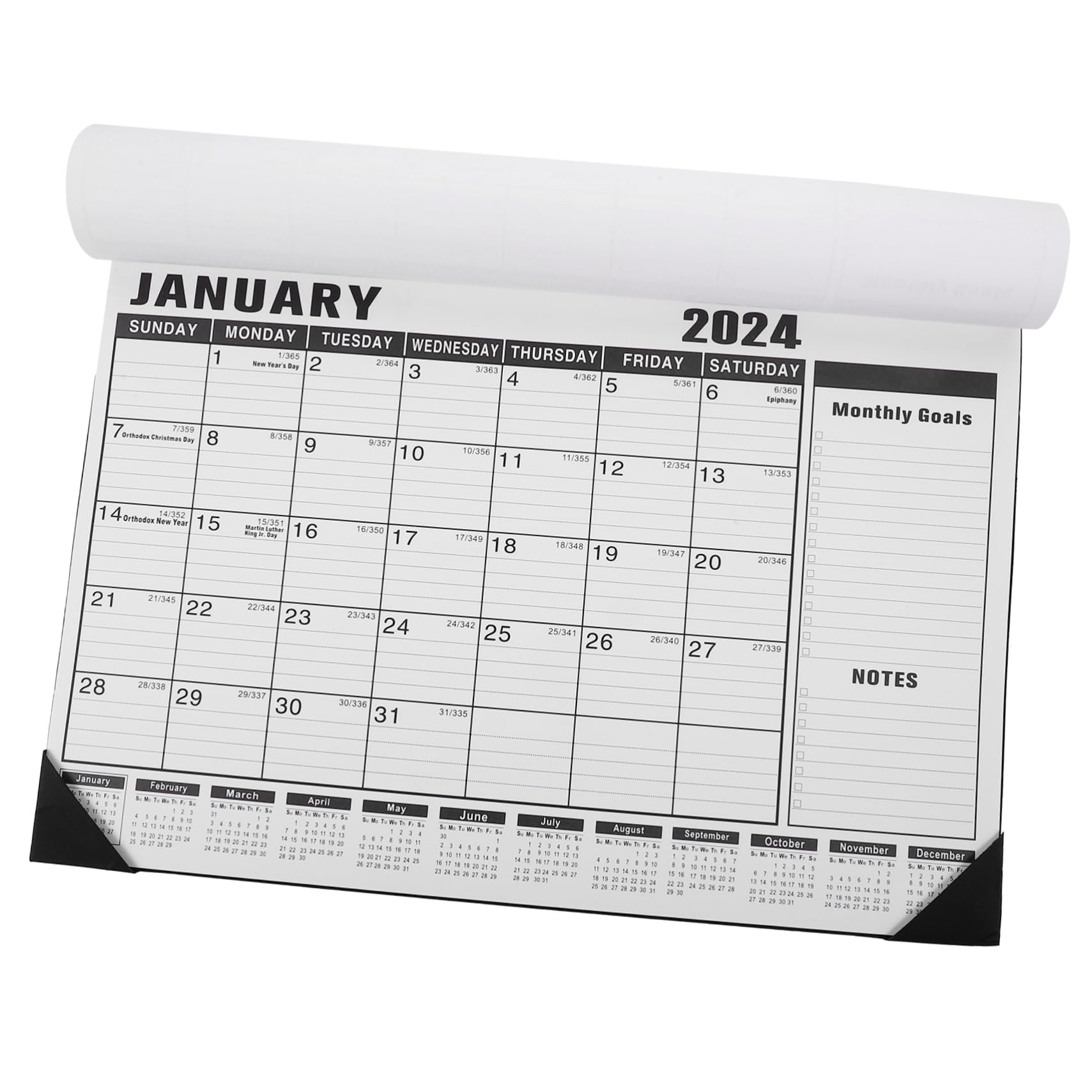 Tofficu 5stücke Wandkalender Großformatiger Monatskalender Mit Abreißlinie Praktischer Terminplaner Für Büro Zuhause Und Schule Zufälliges Muster Für Notizen Und Erinnerungen