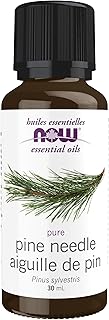 NOW Essential Oils, Pine Needle Oil, Purifying Aromatherapy Scent, Steam Distilled, 100% Pure, Vegan, Child Resistant Cap,...
