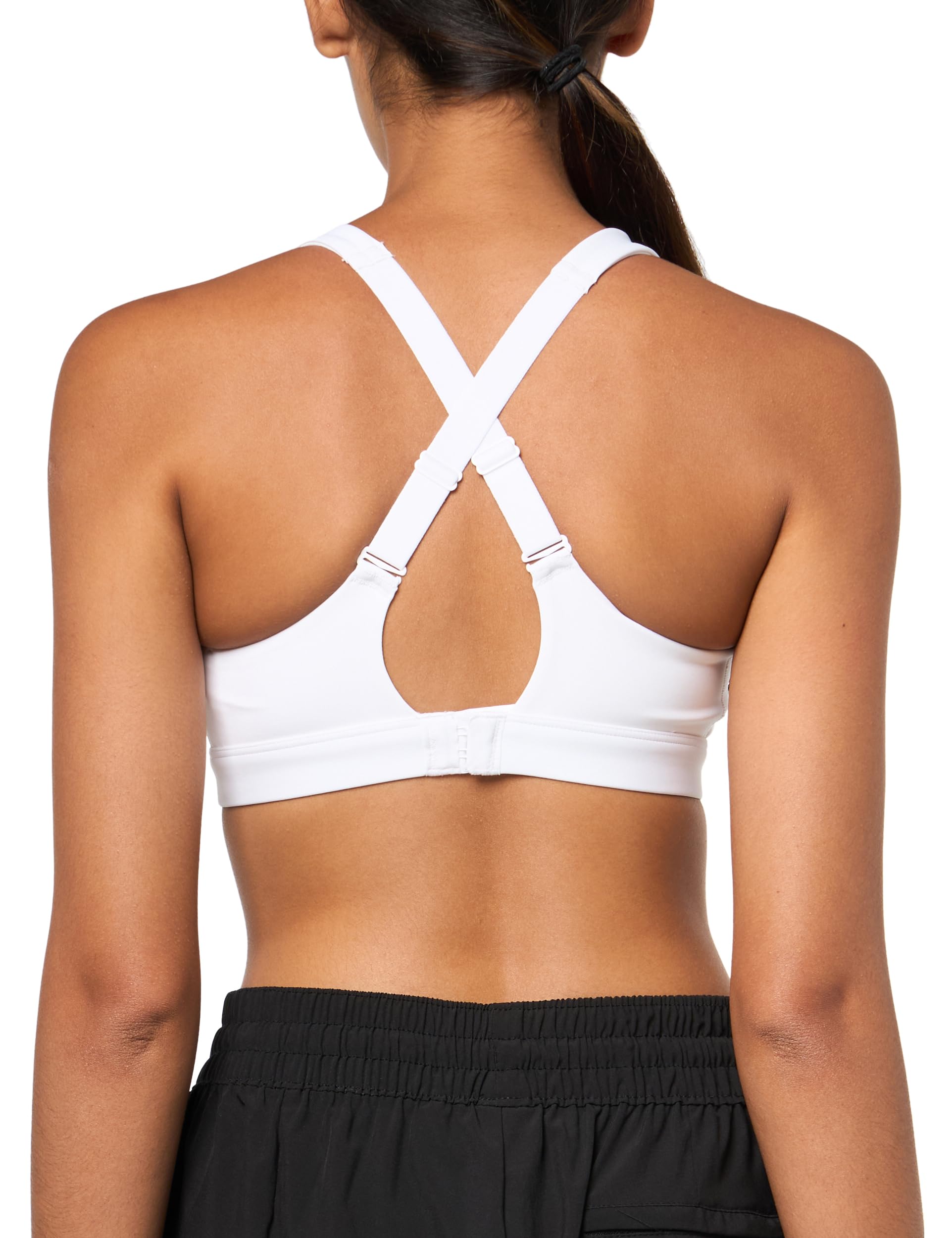 Adidas Reggiseno Sportivo da Donna TLRD React Training ad Alto Supporto, Bianco, (XX-Large) C/D
