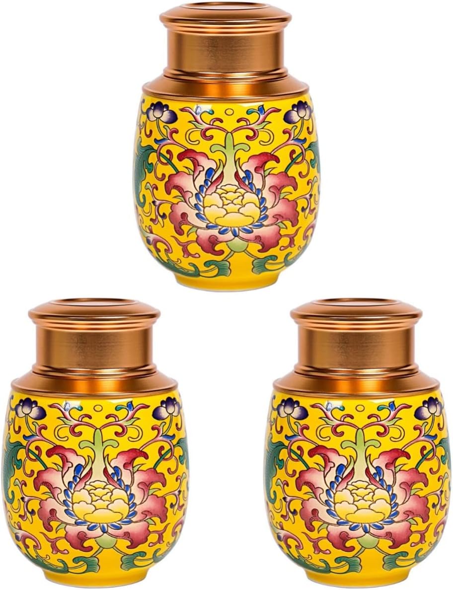 Breakfast Jar Set,Kitchen Storage Canisters,Storage Jars,Kitchen Food Canisters Containers, Food Storage Canisters,Tea Coffee Sugar Canisters,Food Storage Tin, Kitchen Canister Set, Tea Jars Storage T
