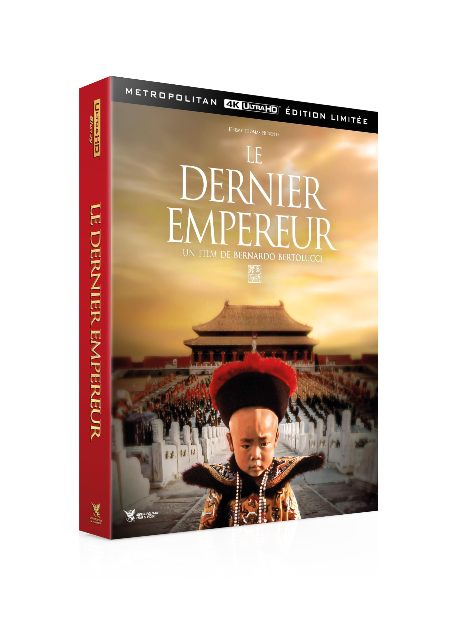 Le Dernier Empereur 4K UHD + LIVRET [Édition Digipack Collector Limitée]