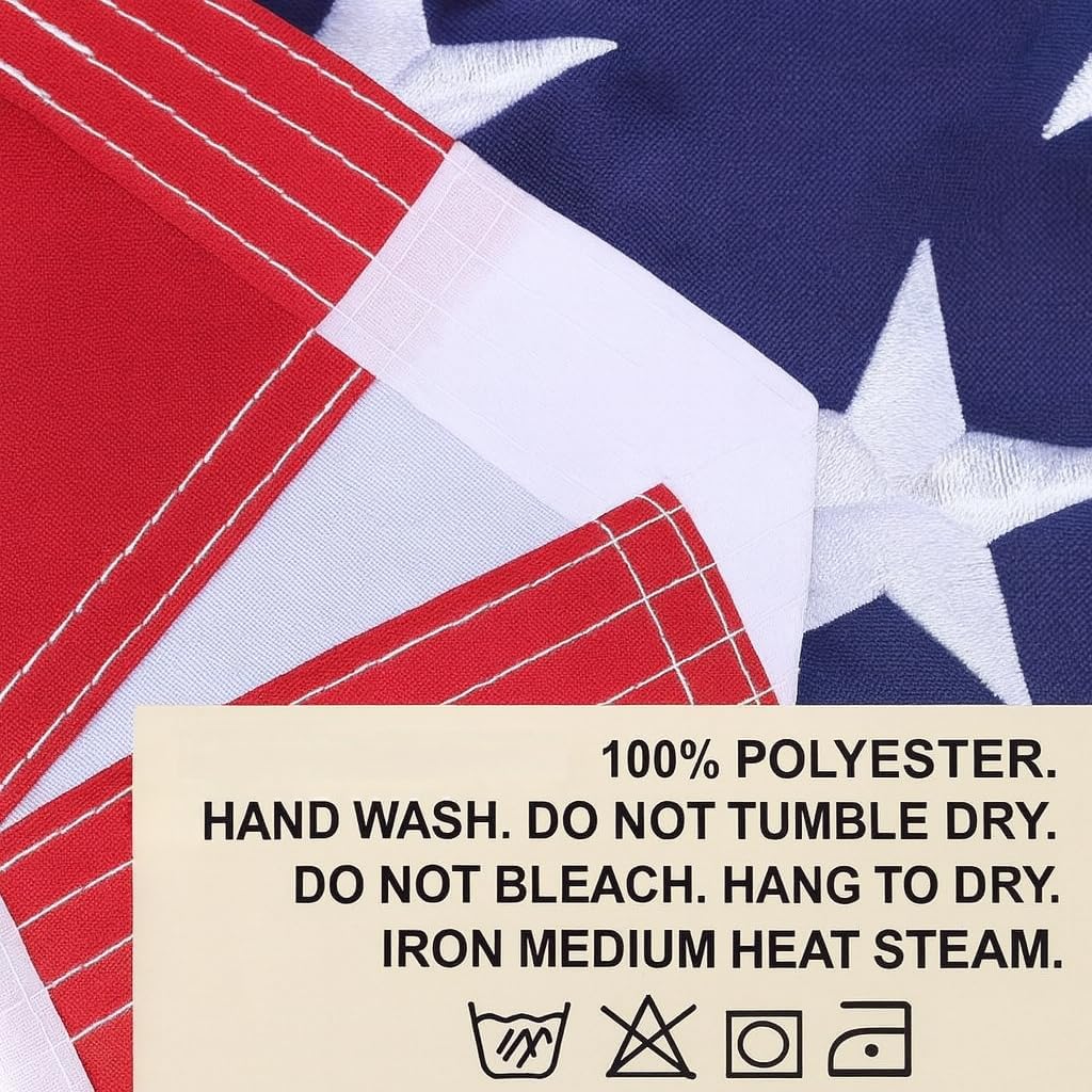 American Flag 3x5 Ft - Gift Ready Box - Built to Last So You Can Fly It with Pride