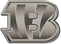 Vista 24 de Rico Industries NFL Football Standard Oval Antique Nickel Auto Emblem for Car/Truck/SUV