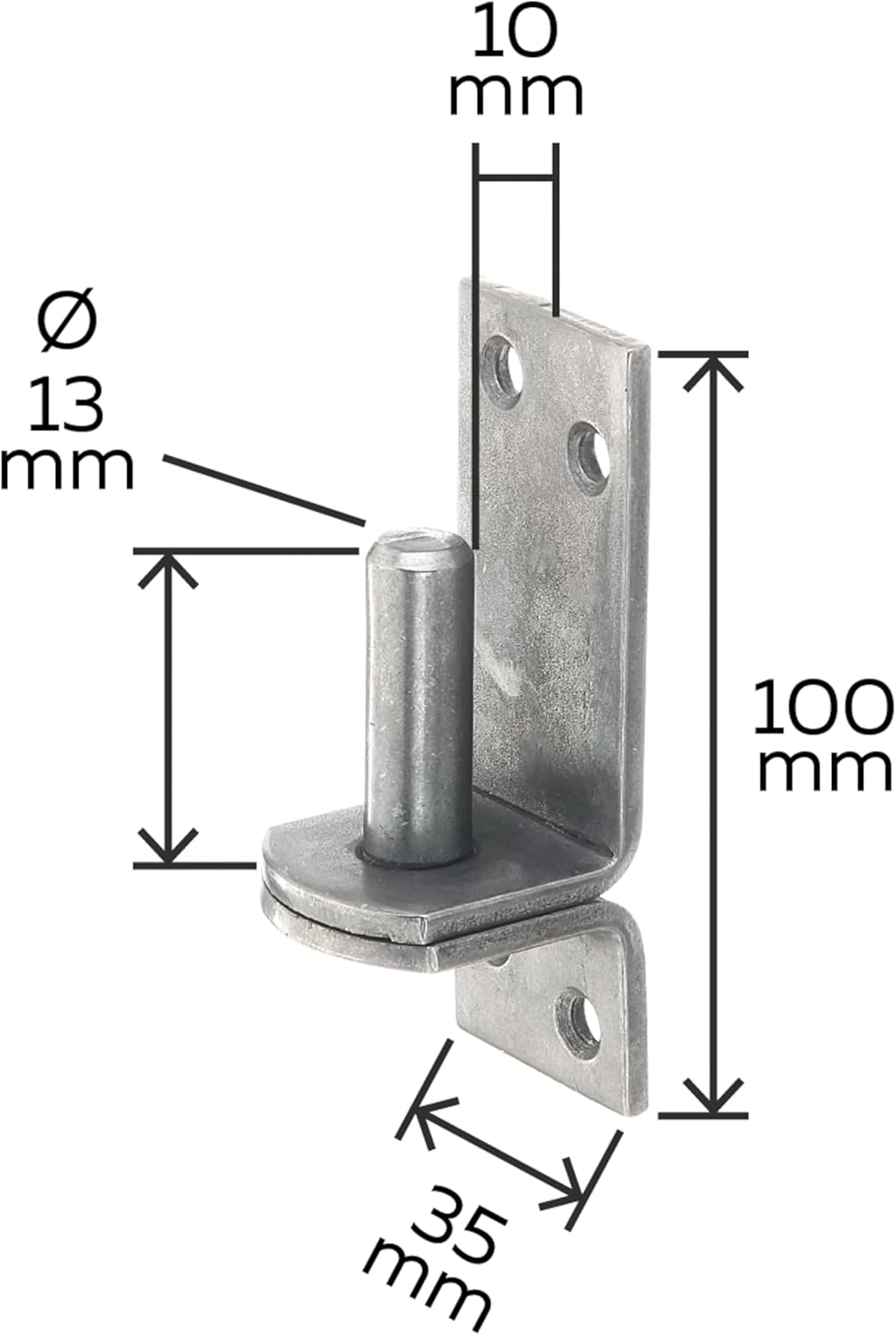 Gah-Alberts 306809 Bracket on Plate with DI Hook, 318215