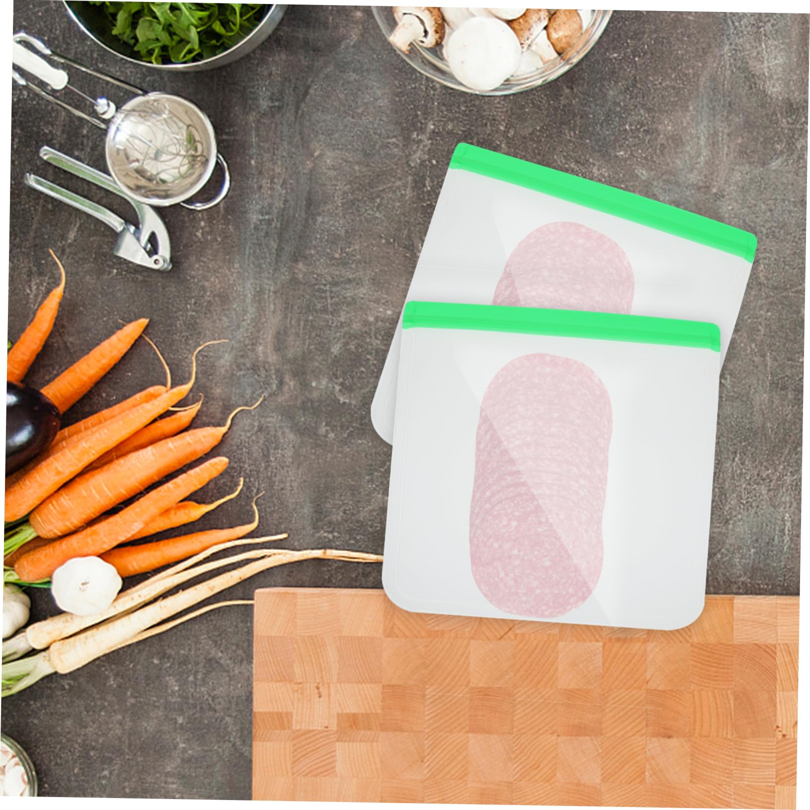 300 Sacchetti 4Mil 300 Sacchetti Sottovuoto Per Alimenti Quart - Foto 7