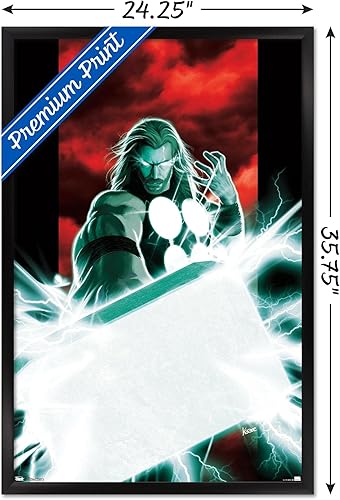 Miniatura 67 de Trends International Marvel Comics - Thor - Mjolnir Wall Poster, 14.725" x 22.375", Premium Unframed Version