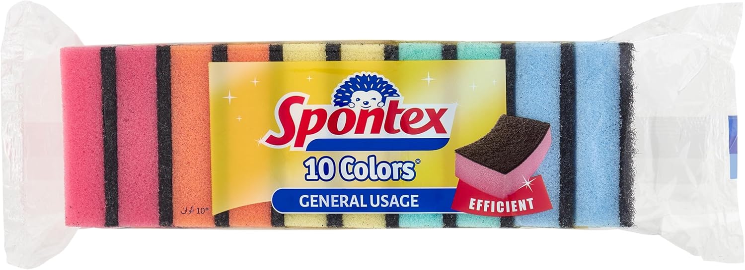 Spontex Sponge + Scourer [European Import] - 70 Sponges by Spontex
