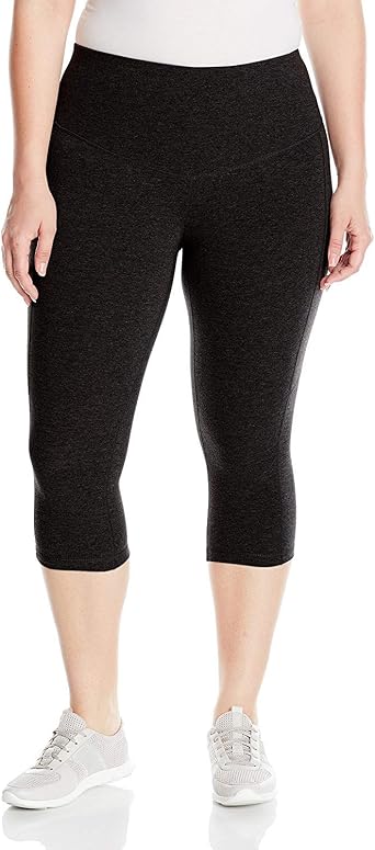 Plus Size Basix Compression Capri 