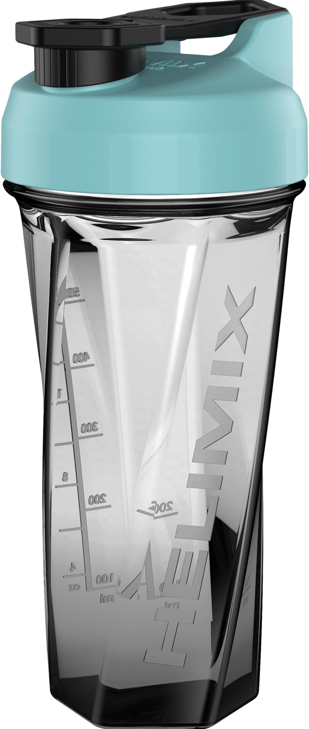 Helimix 2.0 Vortex Blender Shaker Bottle 828 ml - No Blending Ball or Whisk - USA Made - Portable Pre Workout Whey Protein Drink Cup - Mixes Cocktails Smoothies Shakes - Top Rack Safe
