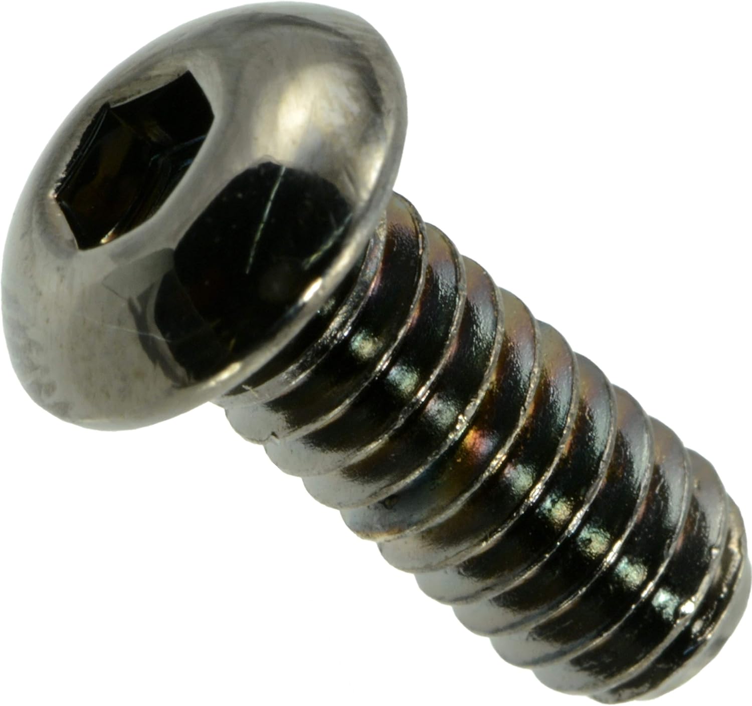 Hard-to-Find Fastener 014973435158 Button Head Socket Cap Screws, 1/4-20 x 5/8, Piece-8