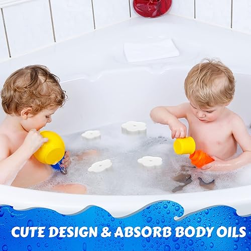 Miniatura 6 de Patelai Esponjas de limpieza para bañera de hidromasaje, 40 esponjas de limpieza para bañera de hidromasaje, absorción de aceite, espuma de limpieza