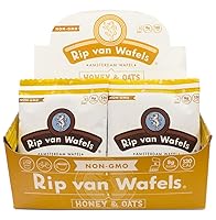 Vista 12 de RIP VAN WAFELS Galletas Wafel de miel y avena, 4.64 onzas