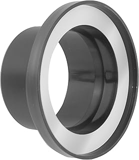MagLink 4 Inch Steel Ring Port Receiver, Magnetic Dust Collection Fitting for Dust Collectors, Quickly Move Hose Between Machines