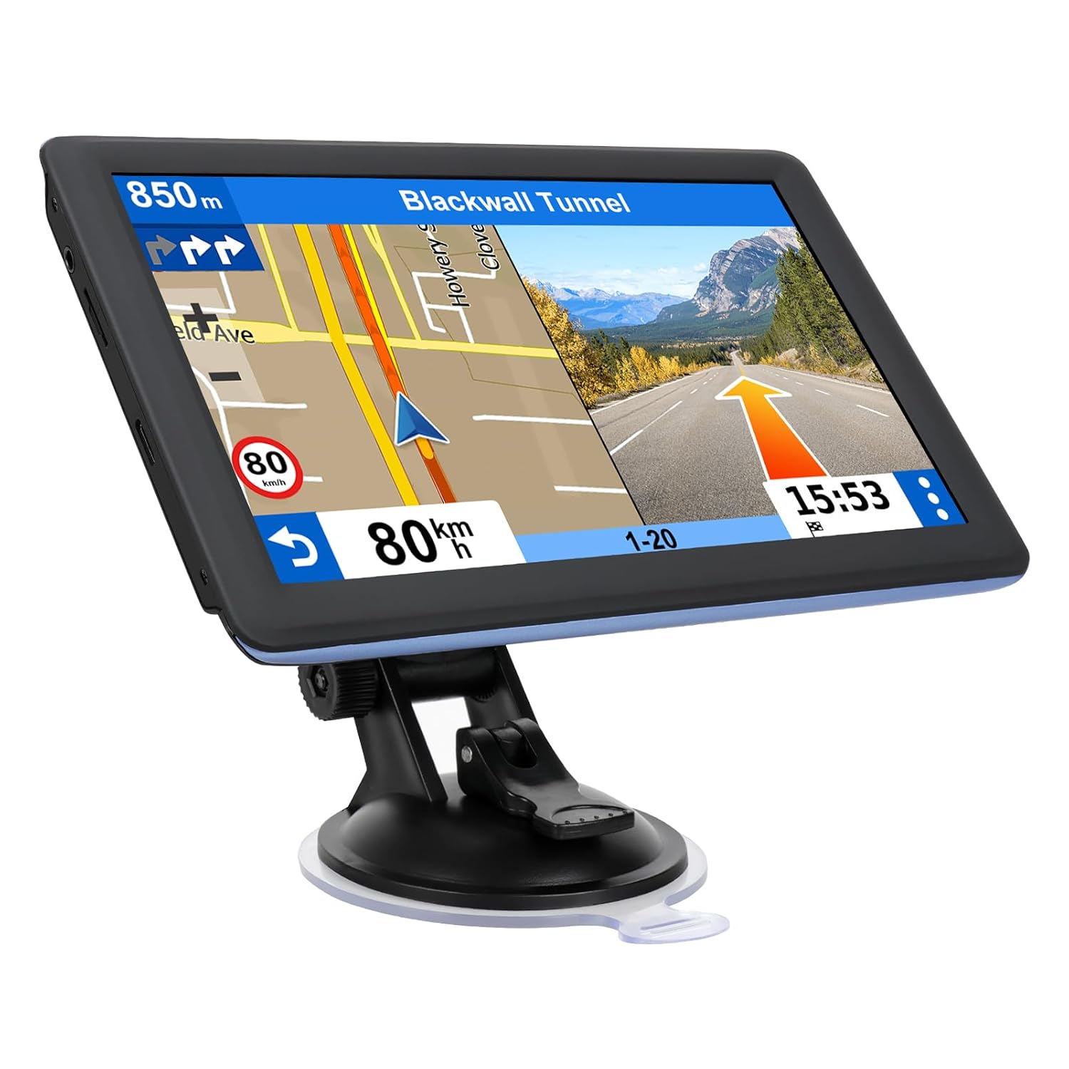 7 inch GPS Navigator for Car Truck RV front display