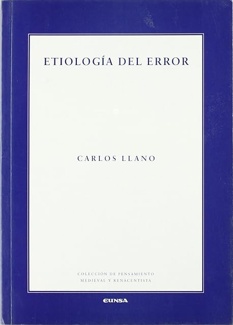 Portada de Etiología del error