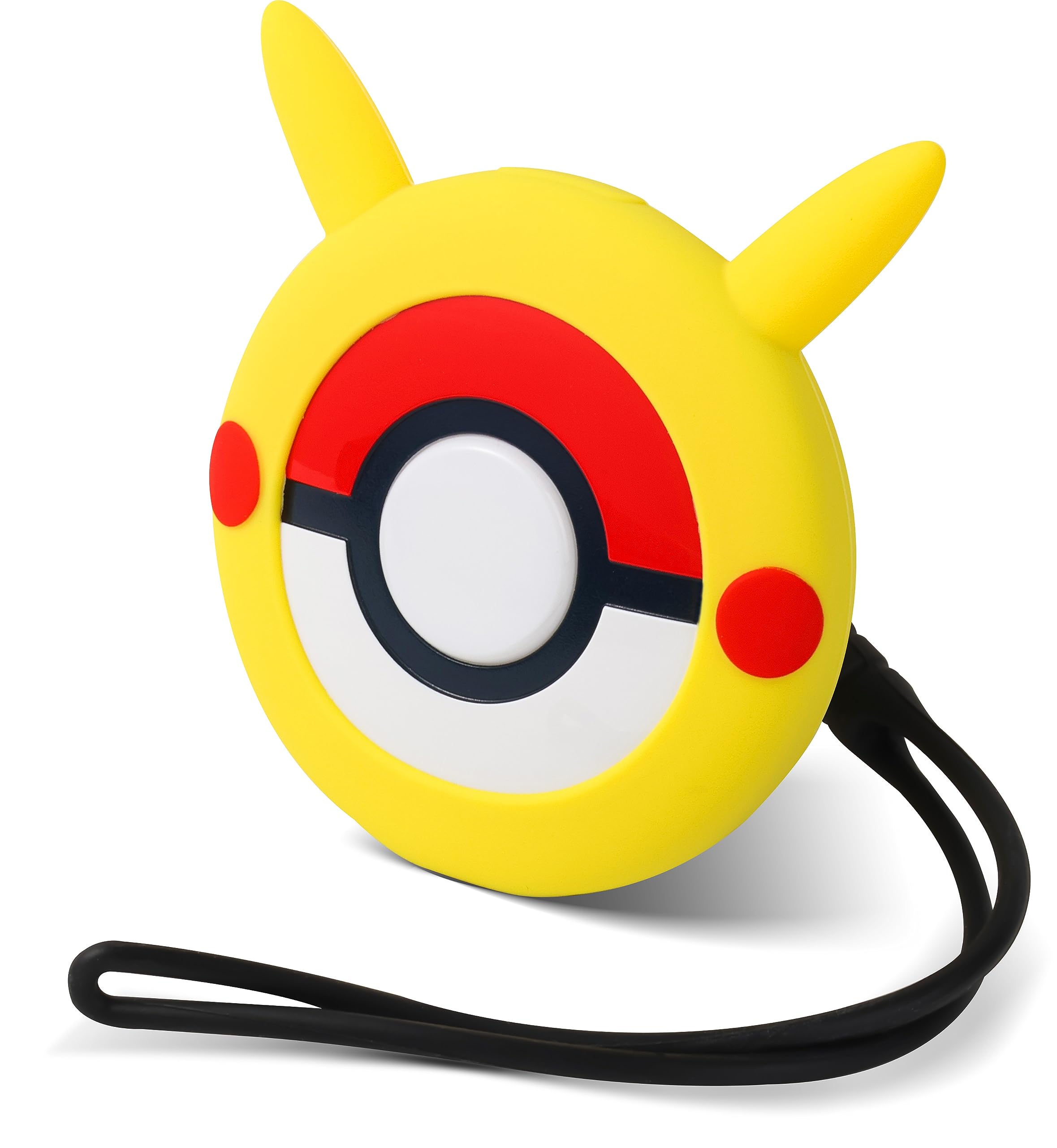 Protective Case for Pokemon GO Plus + 2023, Soft Silicone Cases Compatible with Pokemon Go Plus Plus Case with Wrist Strap Cute Kawaii Cover for Poke GO Plus + for Kids Girls Boys - Yellow