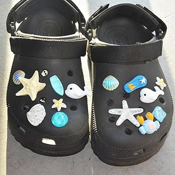 Jibbitz Crocs 24 Accessori Floreali Per Scarpe - Decorazioni DIY Per Sandali E Ciabatte Bottoni Decorativi Estivi
