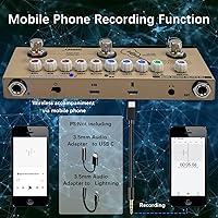 Vista 6 de HOEREV Pedal de guitarra multiefectos, retardo, fase de reverberación, distorsión, sobremarcha, multiefectos, para guitarra acústica, batería