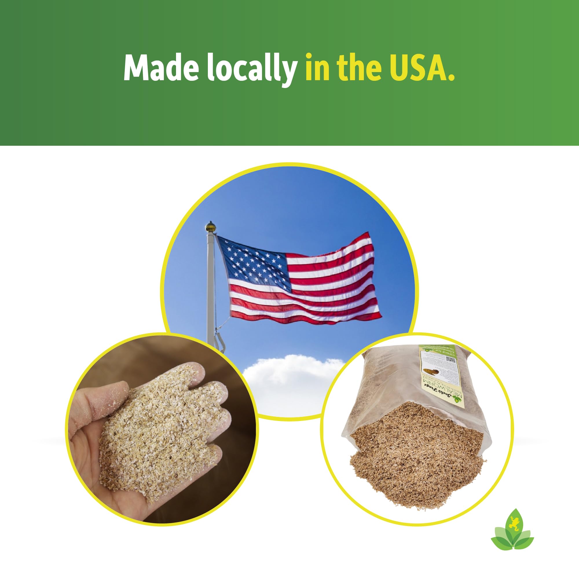 Josh's Frogs Mealworm & Superworm Bedding (5 Quarts/2.9 LBS) - 5