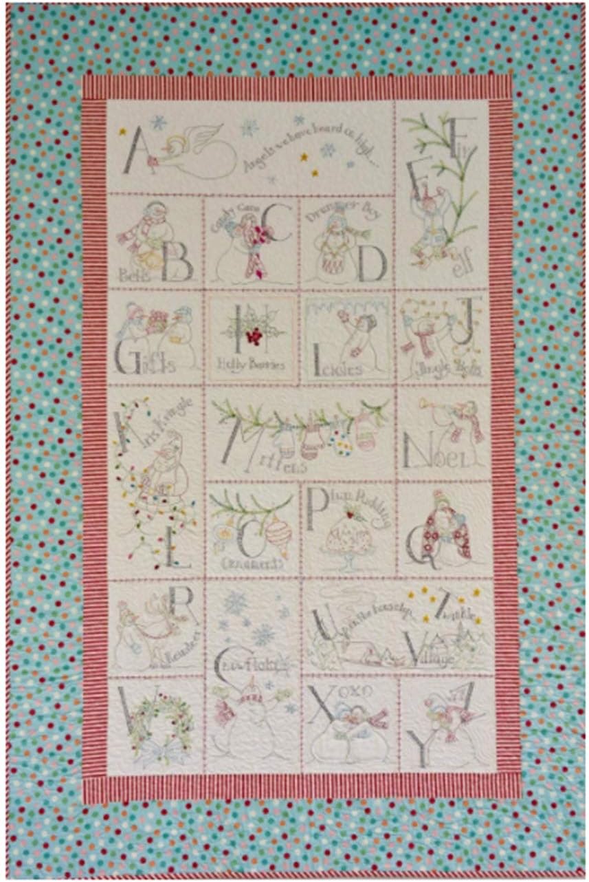 Snowmen A to Zzzzz.... Embroidery Pattern by Meg Hawkey From Crabapple Hill Studio #418