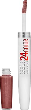 Maybelline New York Superstay 24, 2-step Lipcolor, Constant Cocoa 145