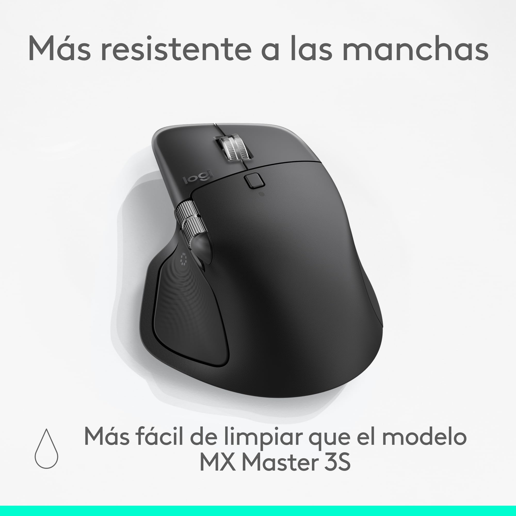 Logitech MX Master 4, ratón inalámbrico ergonómico con Respuesta háptica Avanzada, Desplazamiento ultrarrápido, Carga USB-C, Bluetooth, Windows, macOS - Negro