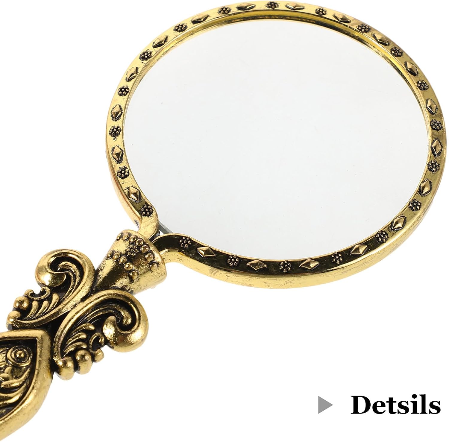 5X Handheld Magnifier for Jewelry Evaluation with Glass Lens