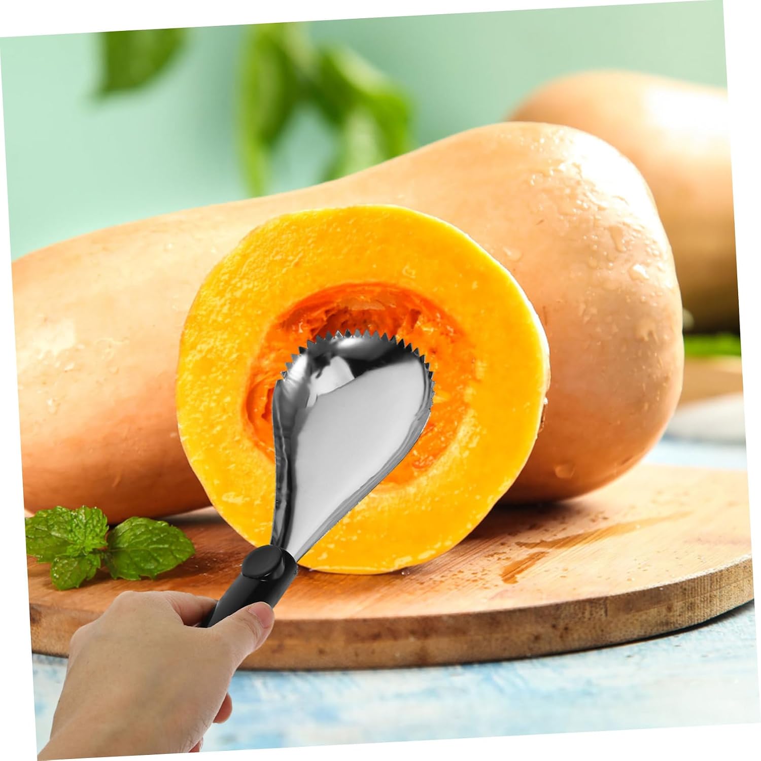 5sets Ergonomic Handle Pumpkin Corer and Break Resistance Easy to Use 2pcs*5