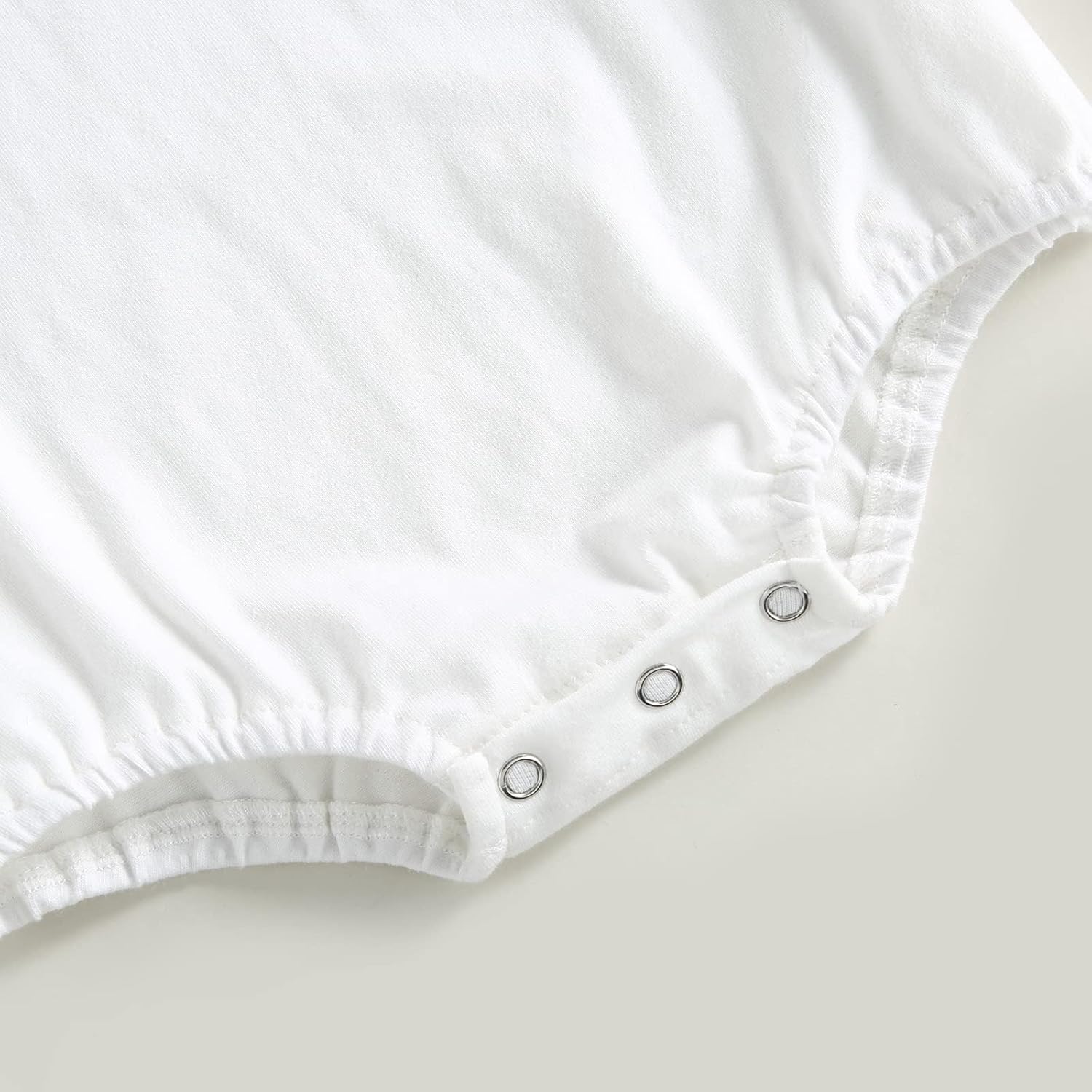 Unisex Baby Boy Girl Clothes Infant Summer Oversized Bubble Romper Toddler Baby Plain Short Sleeve Jumpsuit - Image 7