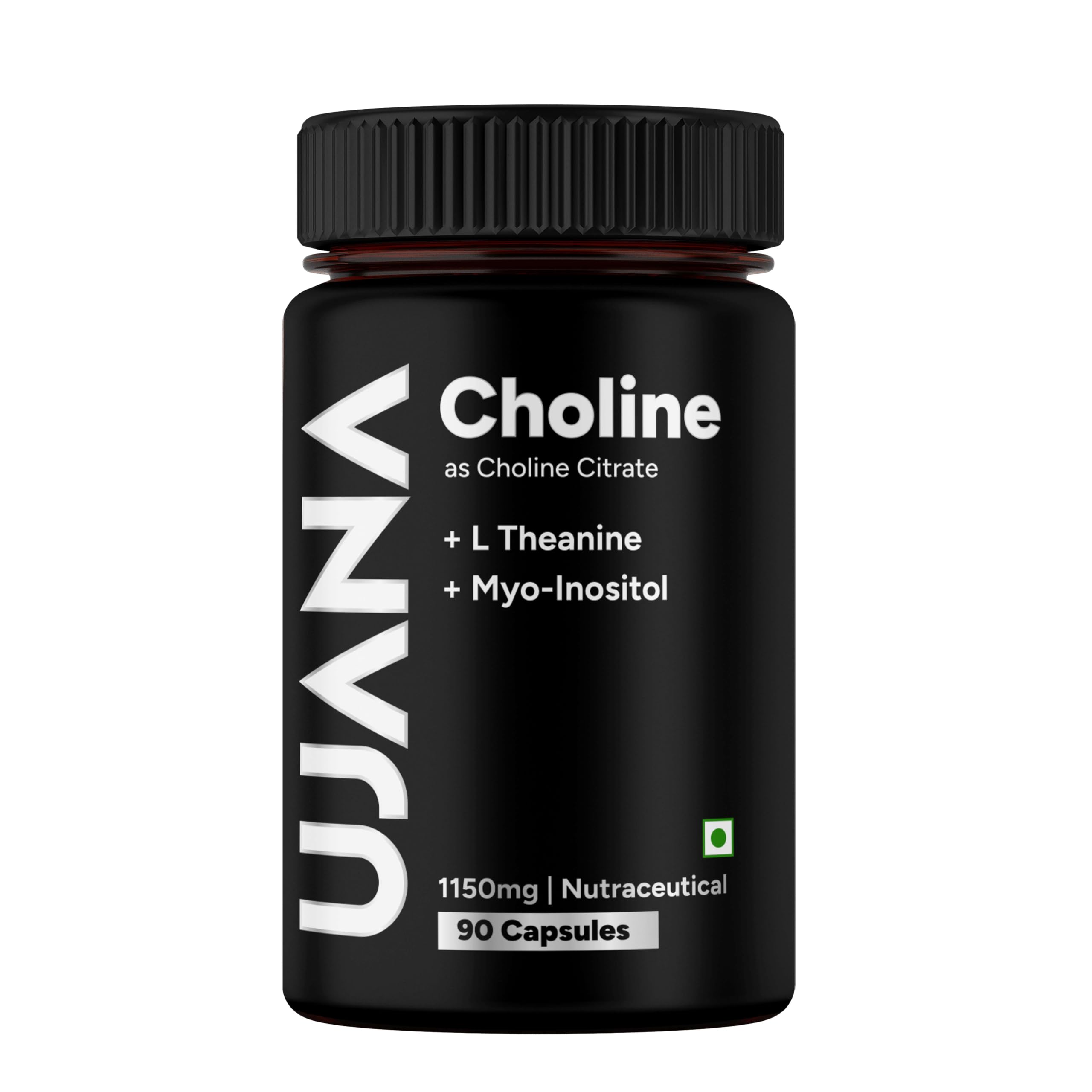 Choline with Myo-Inositol, L-Theanine, Zinc, Vitamin B6, Vitamin B12 & Vitamin D3 – 1150 mg Formula – 90 Vegetarian Capsules – 45 Day Pack-picture-27
