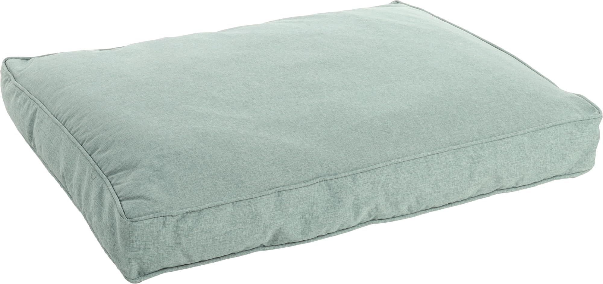 Cojín para perros de 80x60x10cm Flamingo Geneve, colchón rectangular verde claro grande